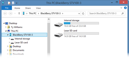 Як копіювати файли на і з blackberry priv, використовуючи windows, blackberry вУкаіни