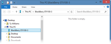Cum de a copia fișierele de la și de la blackberry priv folosind windows, blackberry în rusia