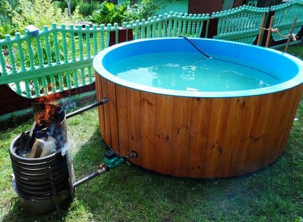 Cum se încălzește apa în piscina gonflabilă