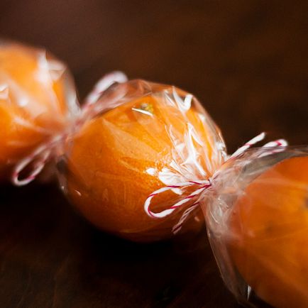 Як незвично подарувати мандарини або вінок з мандаринів своїми руками