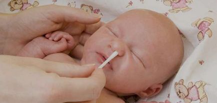 Cum să curățați gura de vărsare a unui nou-născut de la caprine - 