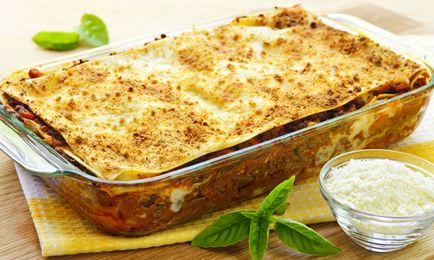 Főzni lasagna otthon - lasagna recept