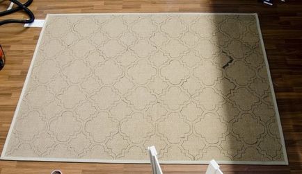 Як розписати килим з сизалю своїми руками, майстер-клас робимо розписуємо килим з сизалю