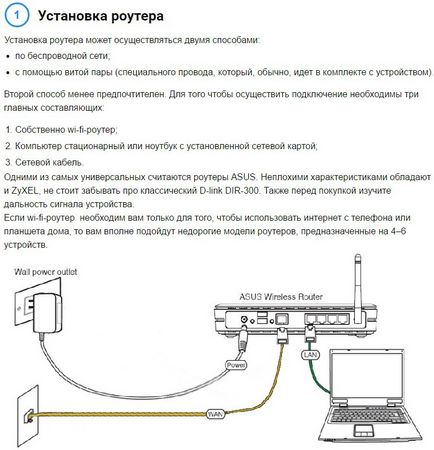 Hogyan készítsünk egy wi-fi kapcsolat (wi-fi) Hogyan készítsünk egy wi-fi kapcsolat