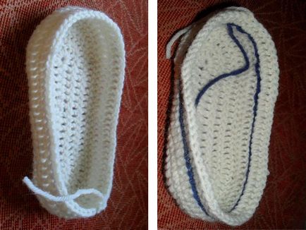 Як в'язати гачком носок пінетки - дитячі пінетки гачком схеми і опис