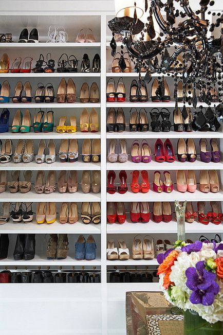 Cum de a stoca pantofi de femei 10 hack-uri de design, 20 de idei - cu mâinile lor