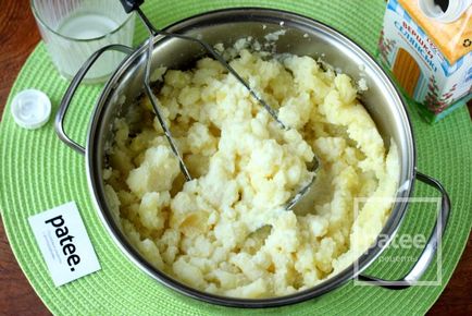 Burgonyapüré tejszínnel - recept fotókkal - patee