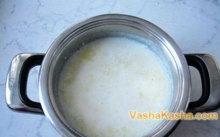 Каша пшоняна-рисова корисний і оригінальний рецепт на молоці