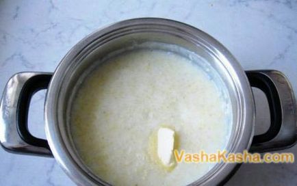 Каша пшоняна-рисова корисний і оригінальний рецепт на молоці