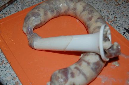 Sausage acasă - deget futut