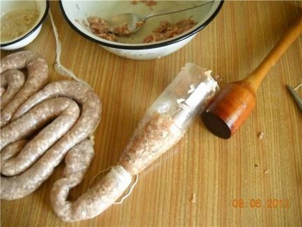 Sausage acasă - deget futut