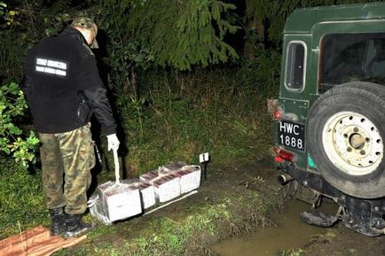 Cigarettacsempészet orosz statisztikák, bírság, büntetés