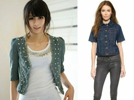 Jacheta scurtă de denim alege corect modelul