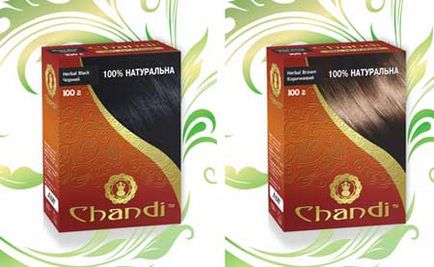 Фарба для волосся chandi, тверезість і здоров'я