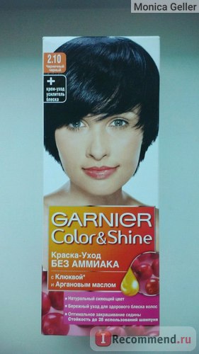 Culoarea parului garnier color - negru afine - ar fi perfect pentru mine, dacă nu pentru un singur lucru - dar