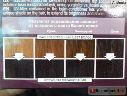 Vopsea pentru păr rocolor super color - «- afine negru - pe - prune, care a fost spălată în