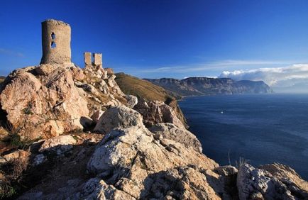 Cembalo a Balaklava - hogyan lehet egy túra, fotók