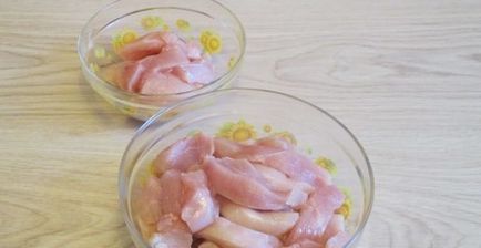 Куряче філе на сковороді (в вершках, з овочами) рецепти