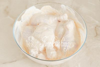 Csirke burgonyával, tejszínes mártásban a sütőben - a recept egy fotó