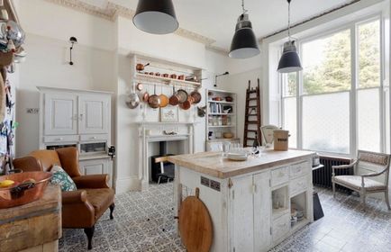 Bucătărie în stilul shebbie chic (41 fotografii) - fotografie, video, interior de unul singur