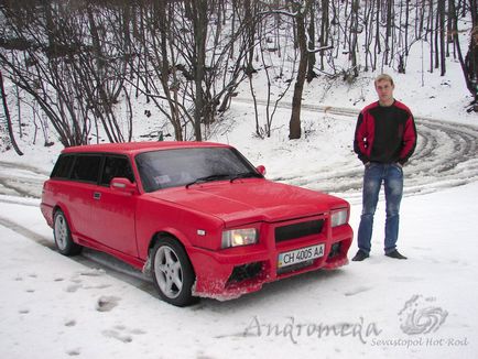 Легендарний ВАЗ 2104 chop top - занижена дах!