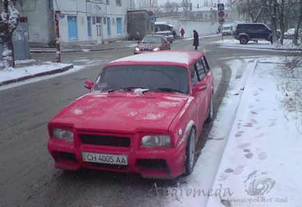 Легендарний ВАЗ 2104 chop top - занижена дах!