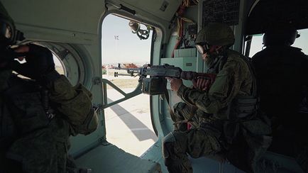 Flying Fortress „, mint a harci helikopterek működését Szíriában