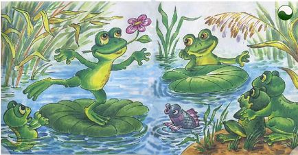 Frog - călător, basme pentru copii, basme pentru noapte, basme de Pushkin, folclor rus