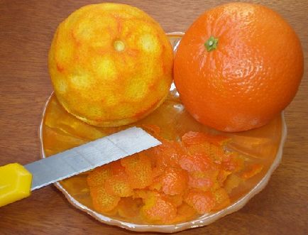 Tinctura mandarină pe cruste - rețetă și gătit
