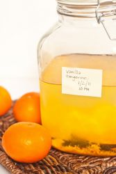 Mandarin tinctura pe vodca (vodka) Mandarina tincture pe vodca