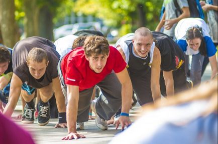 Maestru de clasă pe parkour de la markeri francezi