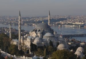 Moscheea sulaimaniye din Istanbul (süleymaniye camii) mormântul lui Suleiman și Roksolana