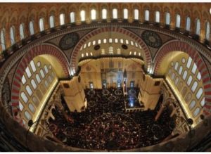 Dome Suleymaniye Isztambul (Szulejmán) sír Szulejmán és Roksolany