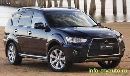 Mitsubishi outlander 2 болячки, з пробігом, лампи, заправні обсяги Мітсубісі аутлендер