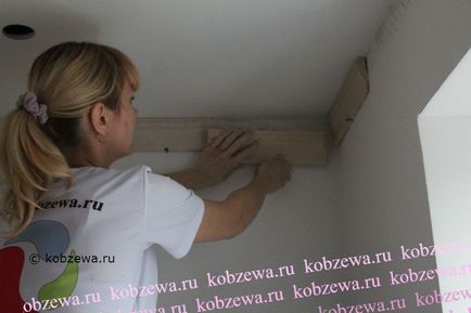 Instalarea cornișelor de ghips, studioul de artă natalya kobzeva