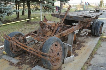 Музей «дорога життя» в селищі Осіновец