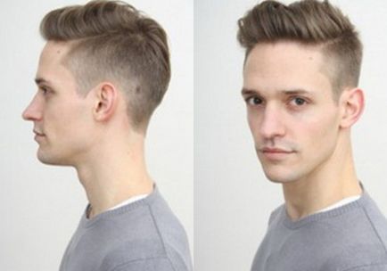 Tunsori masculi pentru păr mediu, o fotografie de coafuri masculine medii (jumătate de cutie, cap, 