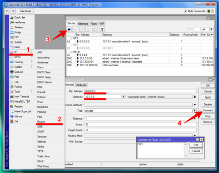 Configurarea routerelor microtik (ore)