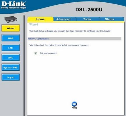 Налаштування модему d-link dsl 2500 для ЮТК (режим роутера) »пізнавальний блог