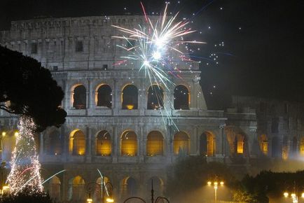 Anul Nou în Roma, Veneția și alte orașe italiene