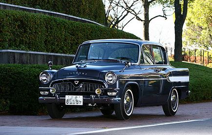 Revizuirea coroanei toyopet în 1958 - informații despre toyota mașinilor (toyota)