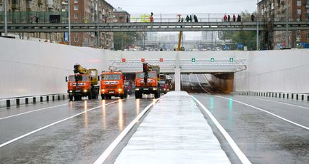 Deschiderea a două noi intersecții pe autostrada Dmitrov din Moscova - făcută cu noi