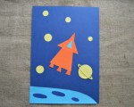 Carte poștală până la ziua astronauției cu mâinile tale