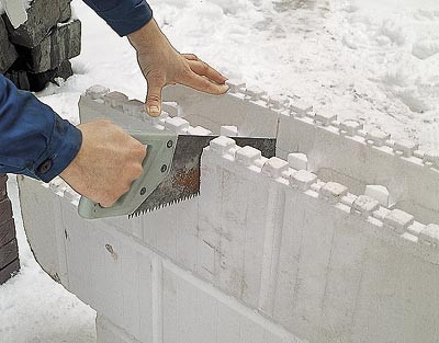 Különbségek a beton blokkok TEPLOBLOK