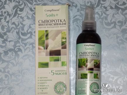 Excelent ser - nemyvasha - pentru a întări părul - compliment 5oils ser intens