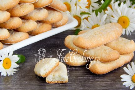Печиво савоярді (дамські пальчики) - рецепт з фото