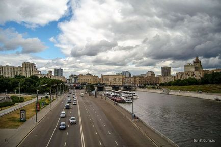 Traseul pietonal de la Moscova