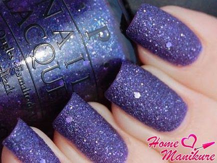 Sandy nail polish și zahăr de design fotografie și video