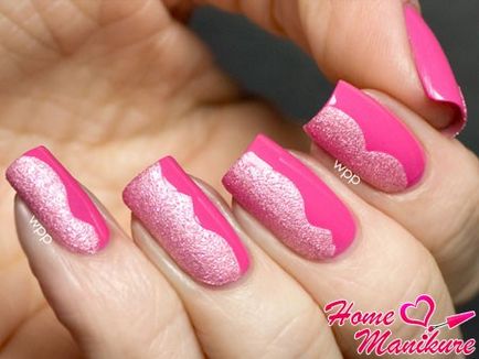 Sandy nail polish și zahăr de design fotografie și video