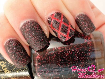 Sandy nail polish și zahăr de design fotografie și video